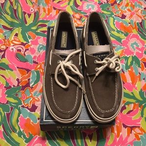 Never been worn Sperry top sider boat shoes